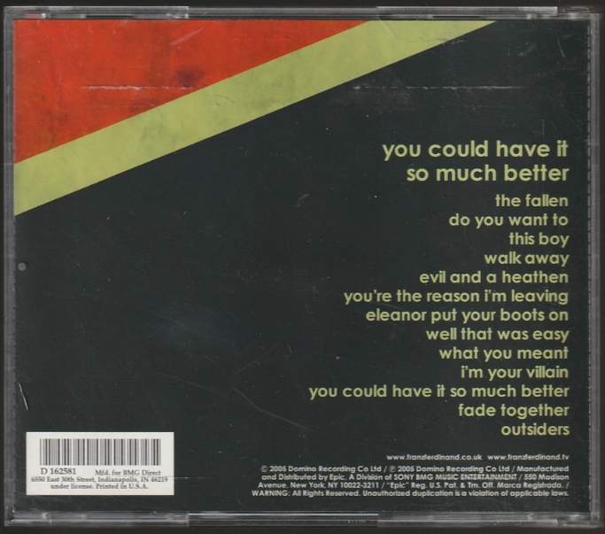 you could have it so much better Back