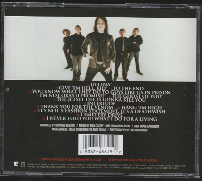 Three Cheers For Sweet Revenge Back