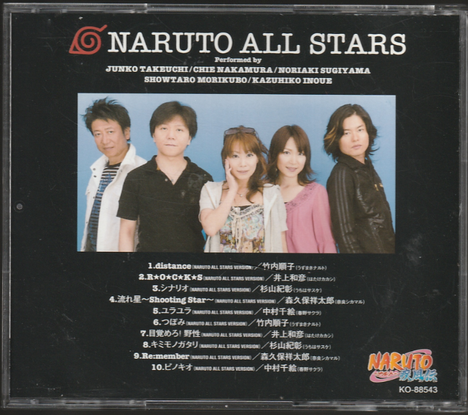 naruto all stars Back