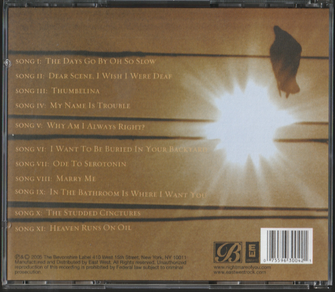 nightmareofyou Back