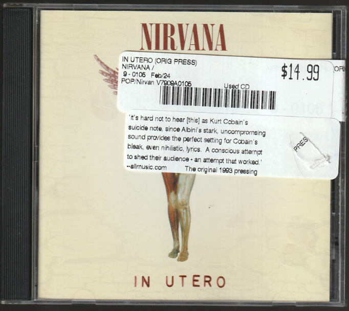 in utero Front